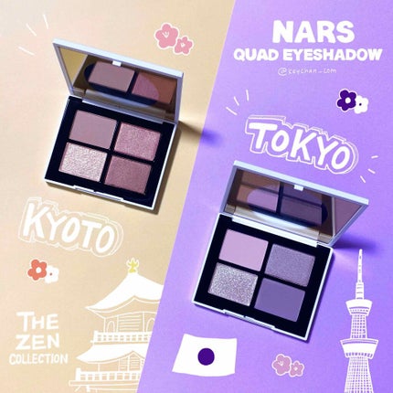 クワッドアイシャドー 00122/NARS/アイシャドウパレットを使ったクチコミ(2枚目)