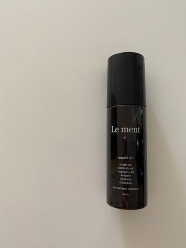 Le ment リペア オイルのクチコミ「@lement_official
ルメント　リペアオイル
100mL ¥2,640(税込)

.....」（1枚目）