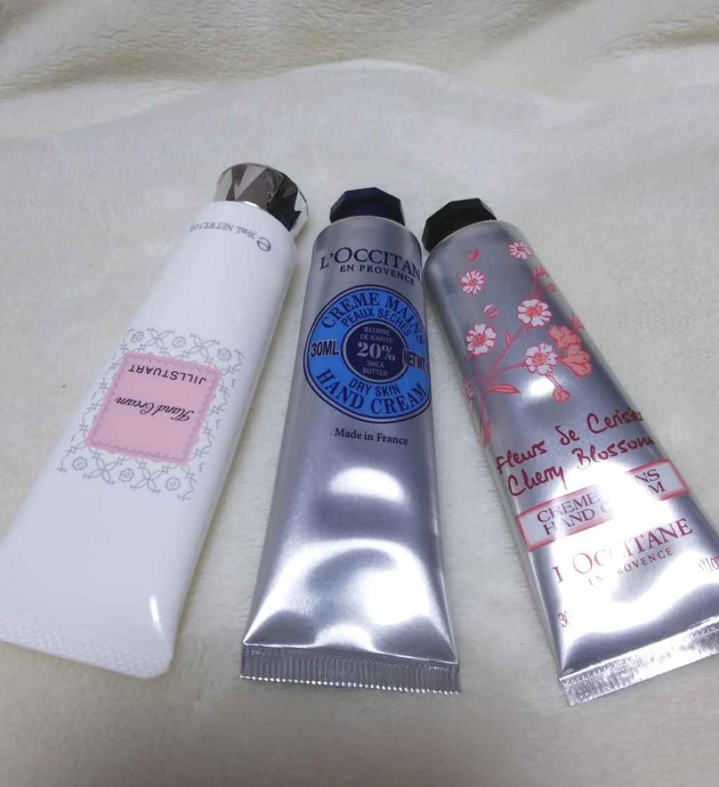 チェリーブロッサム ハンドクリーム/L'OCCITANE/ハンドクリームを使ったクチコミ（1枚目）