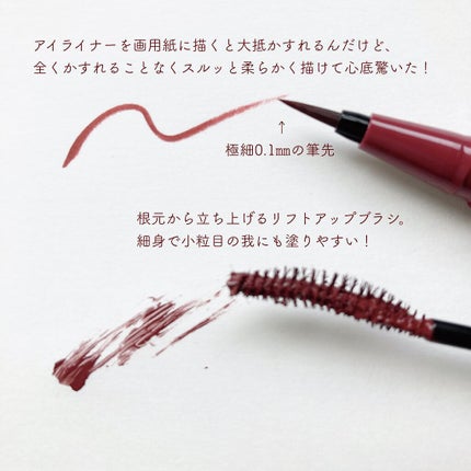 パーフェクトエクステンション マスカラ for カール/D-UP/マスカラを使ったクチコミ(4枚目)