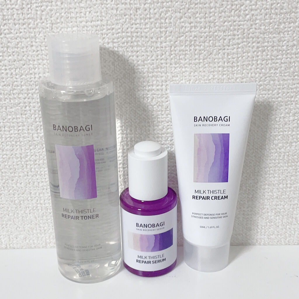 ミルクシスル リペアトナー/BANOBAGI/化粧水を使ったクチコミ（1枚目）