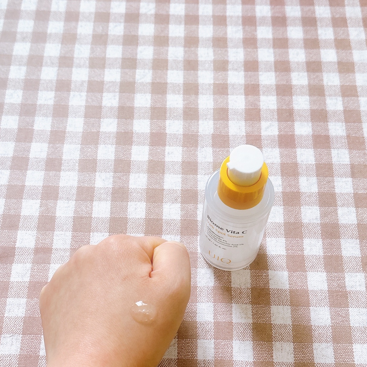 バイオームビタCダークスポットセラム/UIQ/美容液を使ったクチコミ（2枚目）