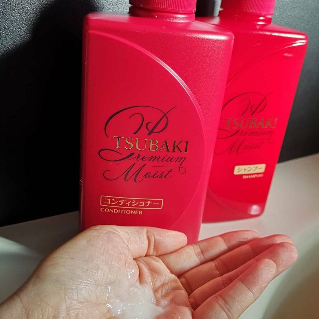 プレミアムモイスト シャンプー/ヘアコンディショナー/TSUBAKI/市販シャンプーを使ったクチコミ(5枚目)