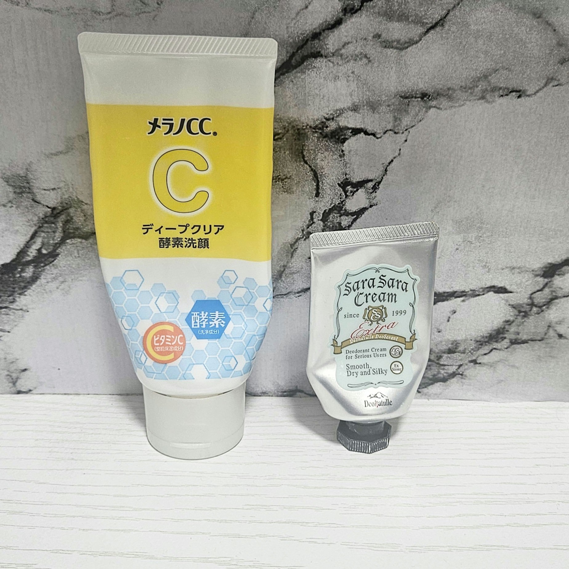 ディープクリア酵素洗顔	/メラノCC/洗顔フォームを使ったクチコミ（1枚目）