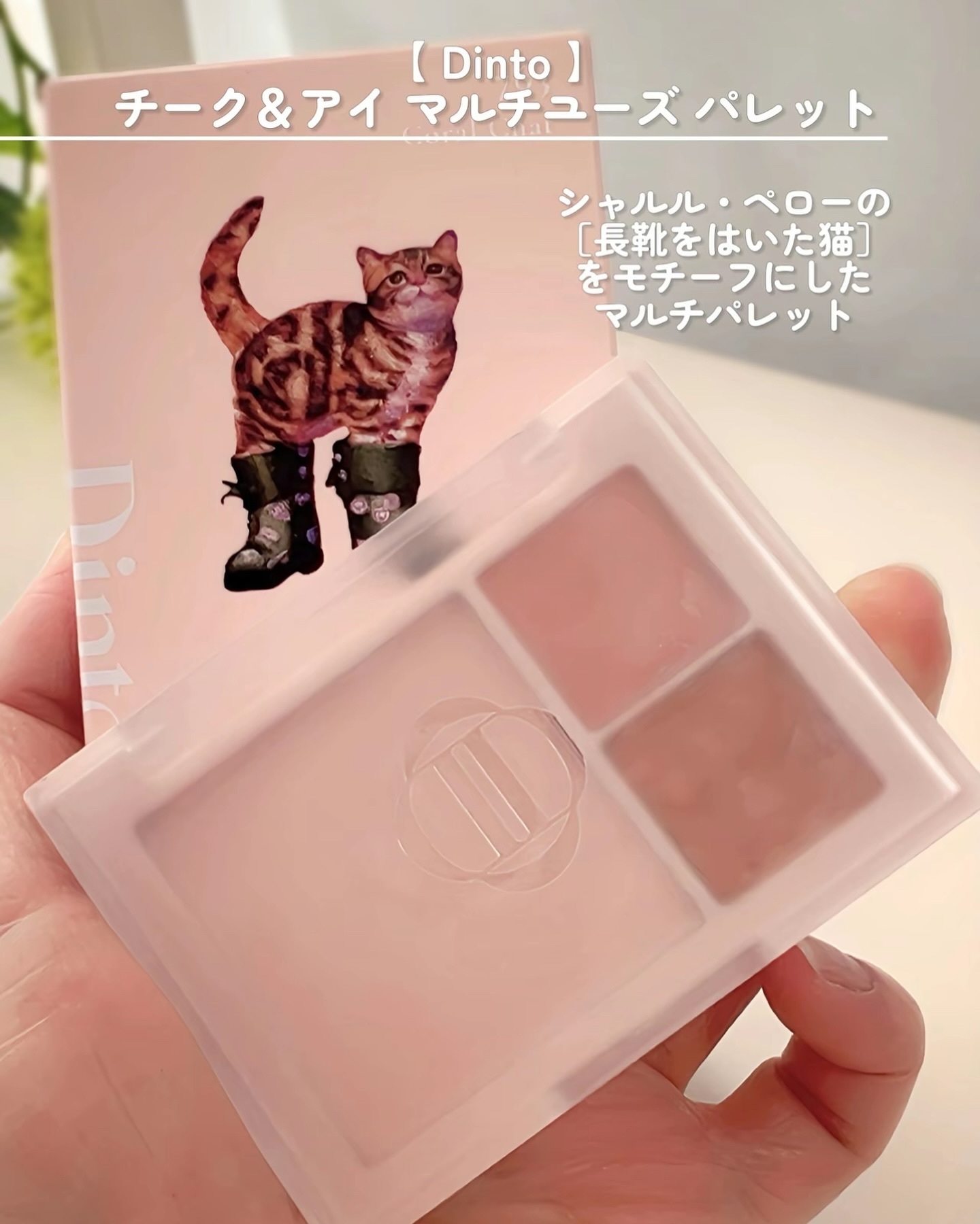 （ルシャブートコレクション）チーク＆アイ マルチユーズ パレット/Dinto/パウダーチークを使ったクチコミ（2枚目）