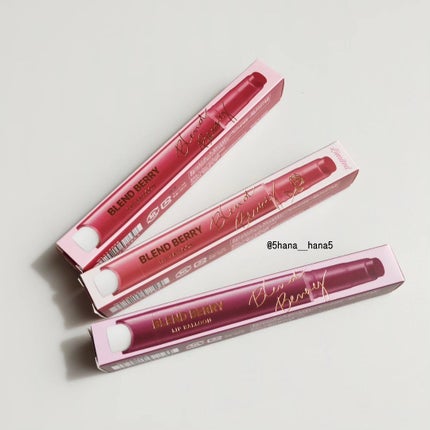 ブレンドベリー リップバルーン/BLEND BERRY/口紅を使ったクチコミ(4枚目)