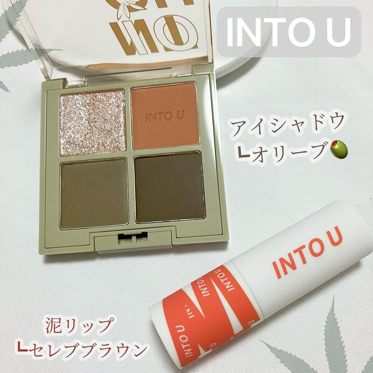 テイスティングライフアイシャドウパレット OL01/INTO U/アイシャドウパレットを使ったクチコミ（1枚目）