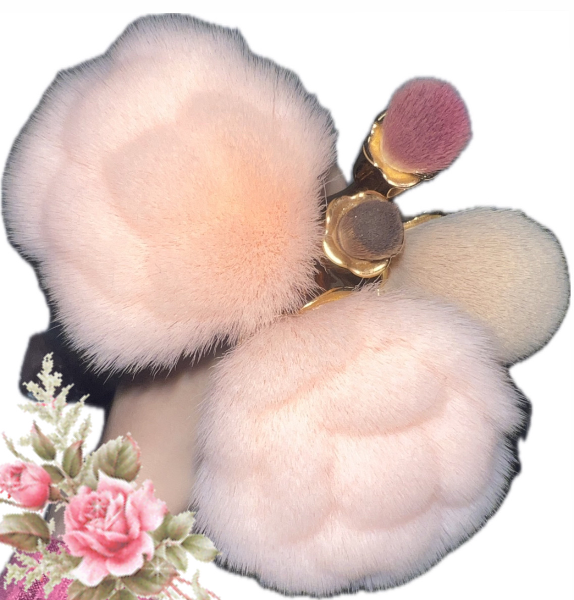 ロッサ メイクアップブラシセット	/フランフラン/メイクブラシを使ったクチコミ（3枚目）