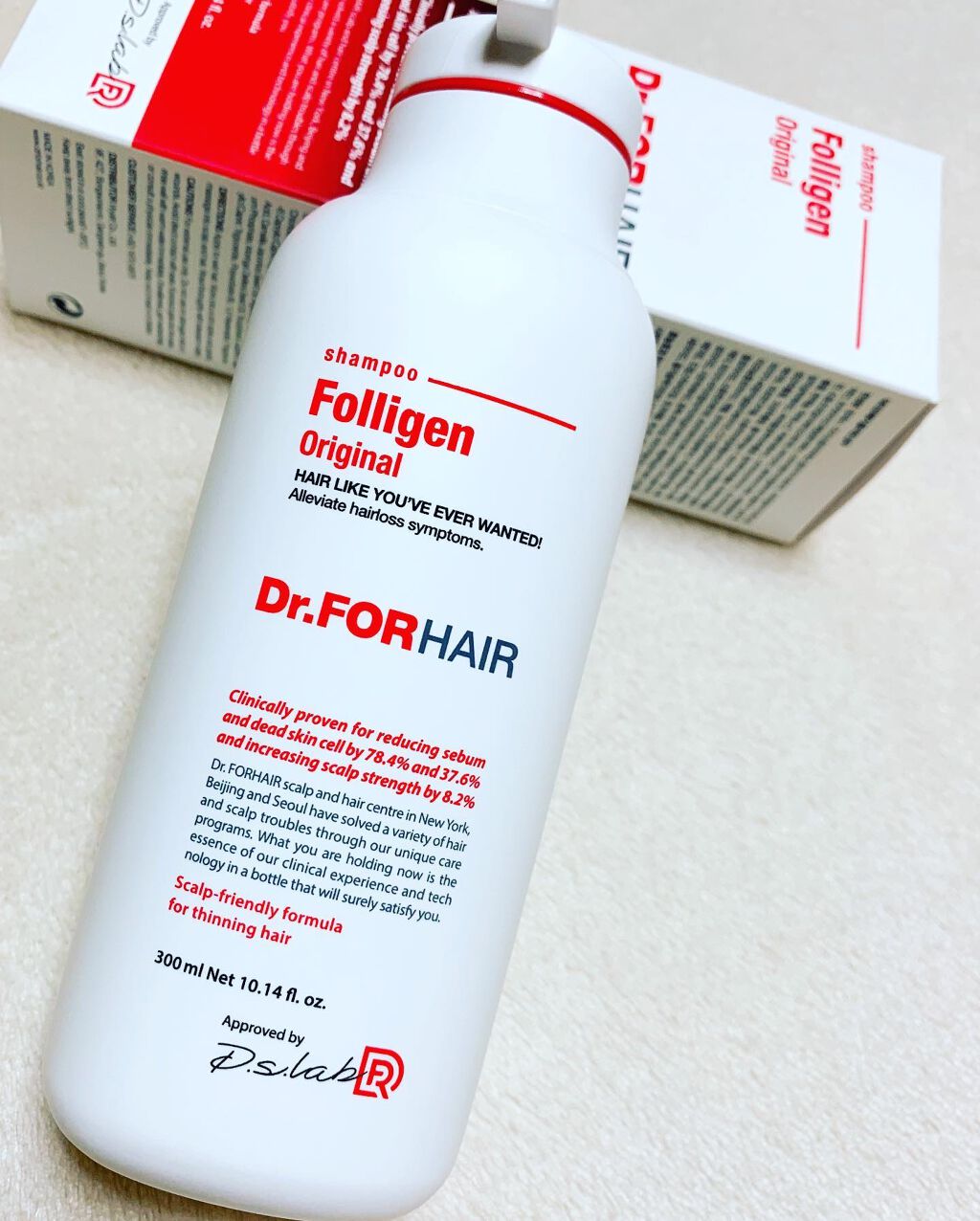 フォリゲン シャンプー/トリートメント/Dr.FORHAIR/市販シャンプーを使ったクチコミ(4枚目)