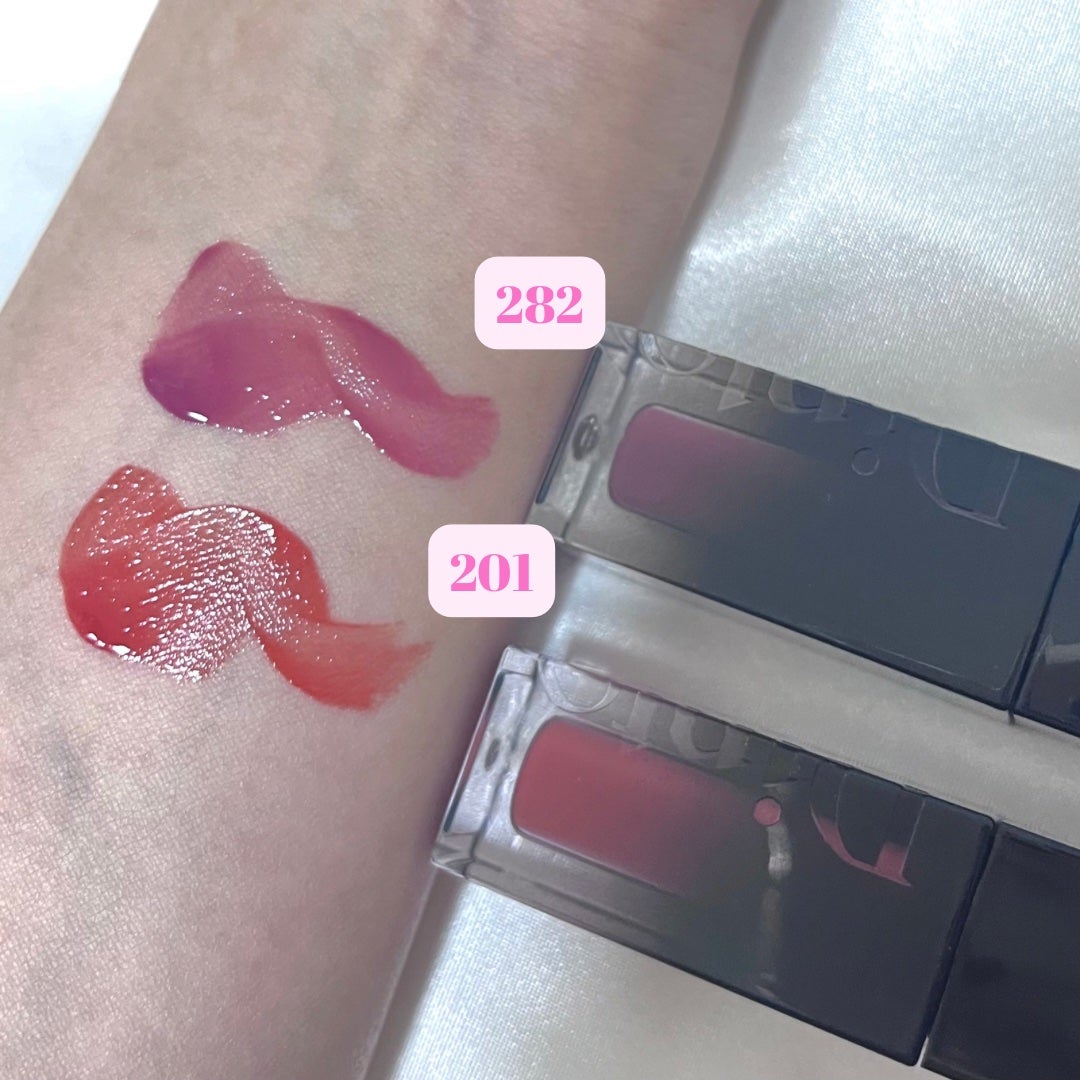 ブラーグロイリップティント/Dinto/リップティントを使ったクチコミ(2枚目)