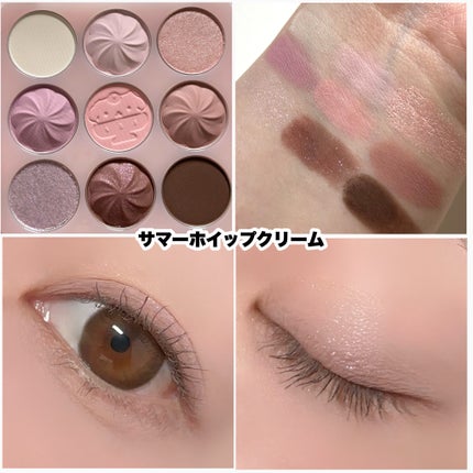 プレイカラーアイズ ホイッピングクラウドコレクション/ETUDE/アイシャドウパレットを使ったクチコミ(4枚目)