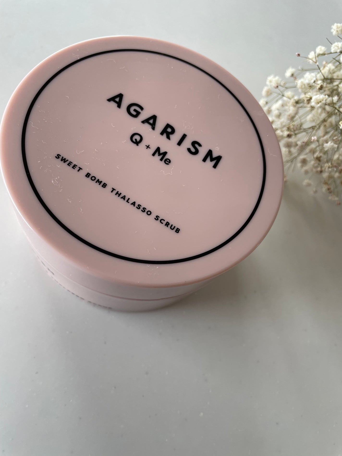 Q+Me スウィート ボム タラソ スクラブ/AGARISM/バスト・ヒップケアを使ったクチコミ(1枚目)