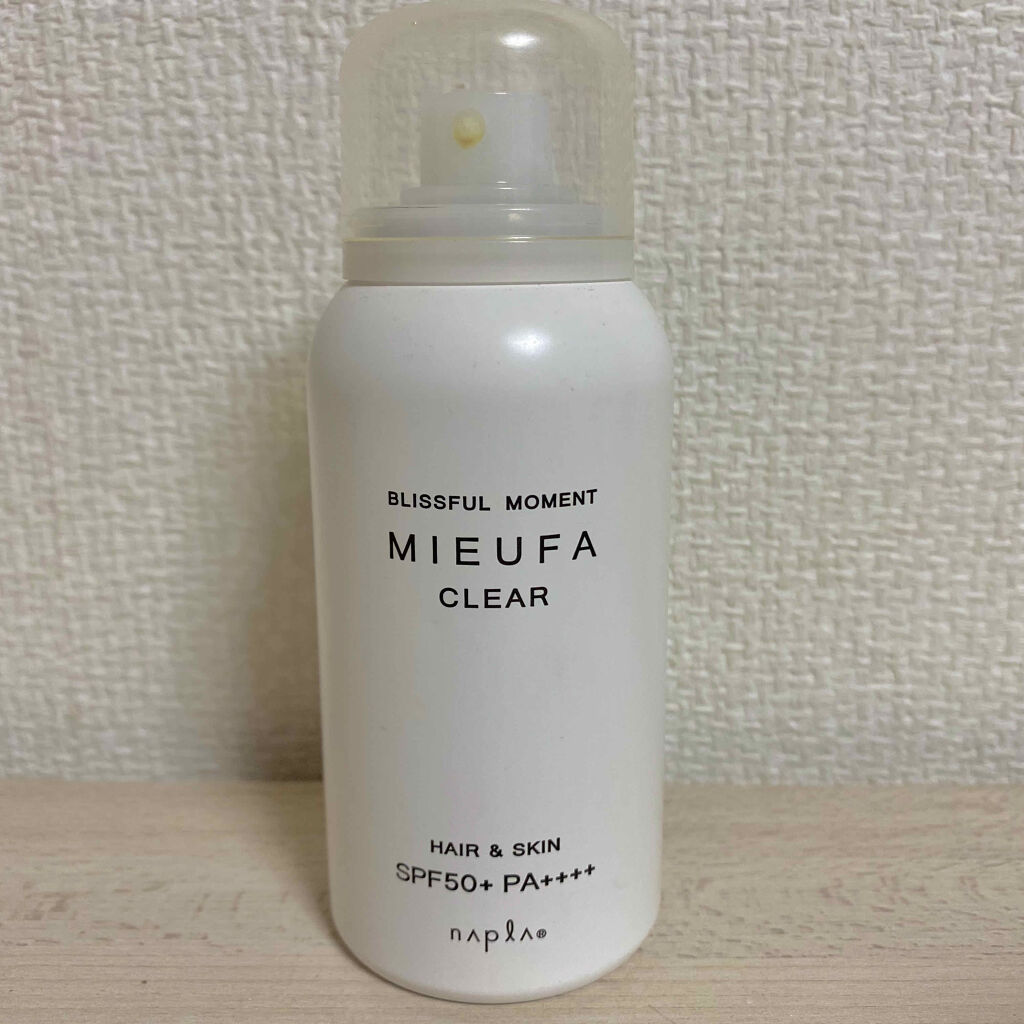 ミーファ フレグランスUVスプレー クリア/MIEUFA/日焼け止めミスト・スプレーを使ったクチコミ（1枚目）