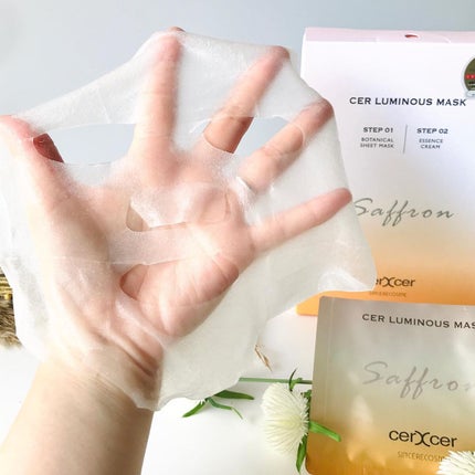 ルミナスマスク (ケアクリーム付き) /cerXcer/シートマスク・パックを使ったクチコミ(8枚目)