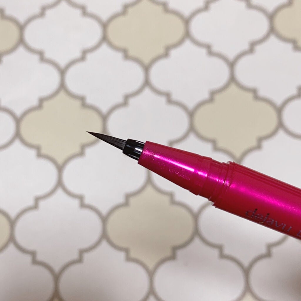 「密着アイライナー」しなやか筆リキッド/デジャヴュ/リキッドアイライナーを使ったクチコミ(2枚目)