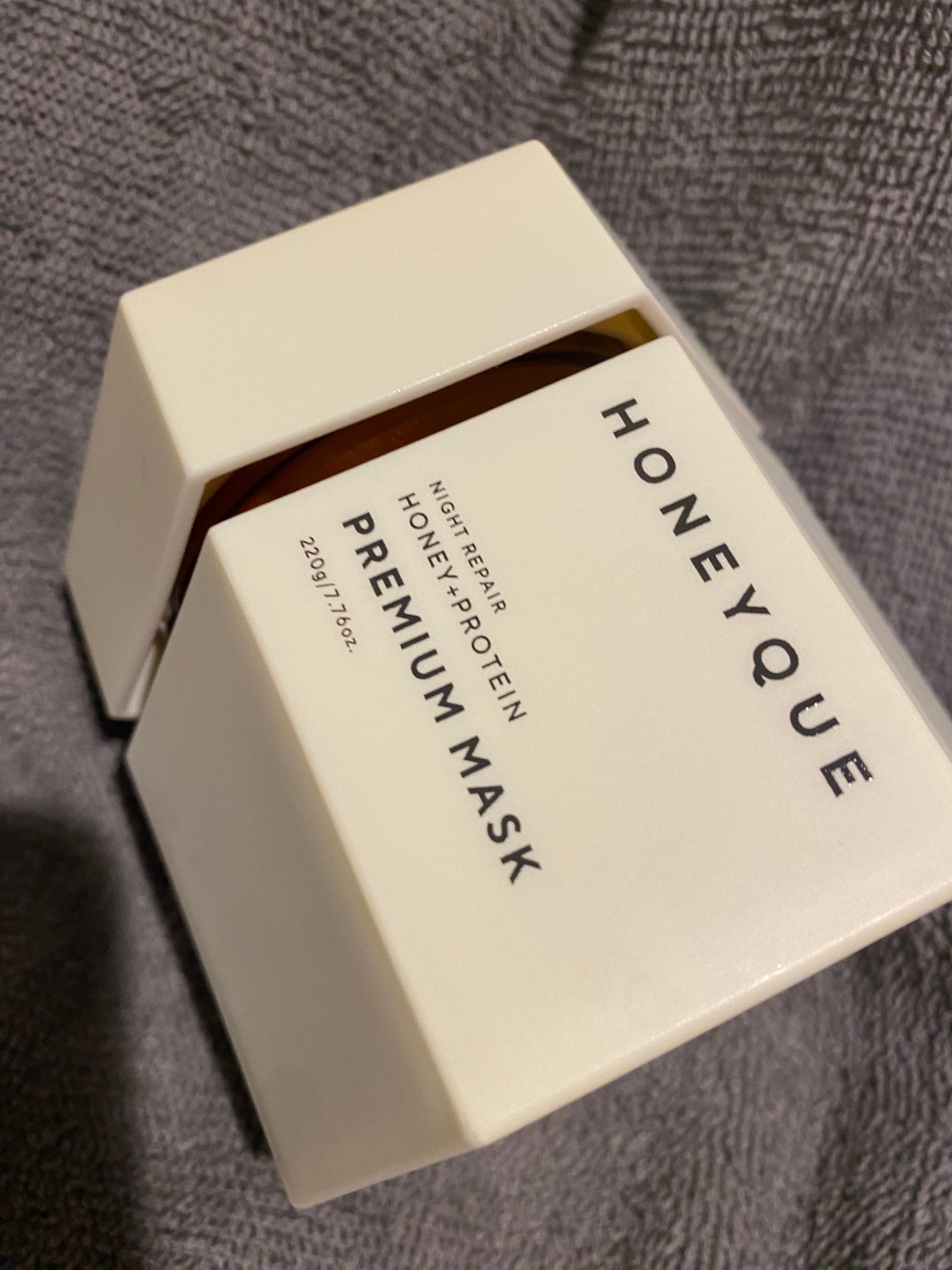 ナイトリペア プレミアム 集中ヘアマスク/ハニーク/ヘアマスク・ヘアパックを使ったクチコミ(1枚目)