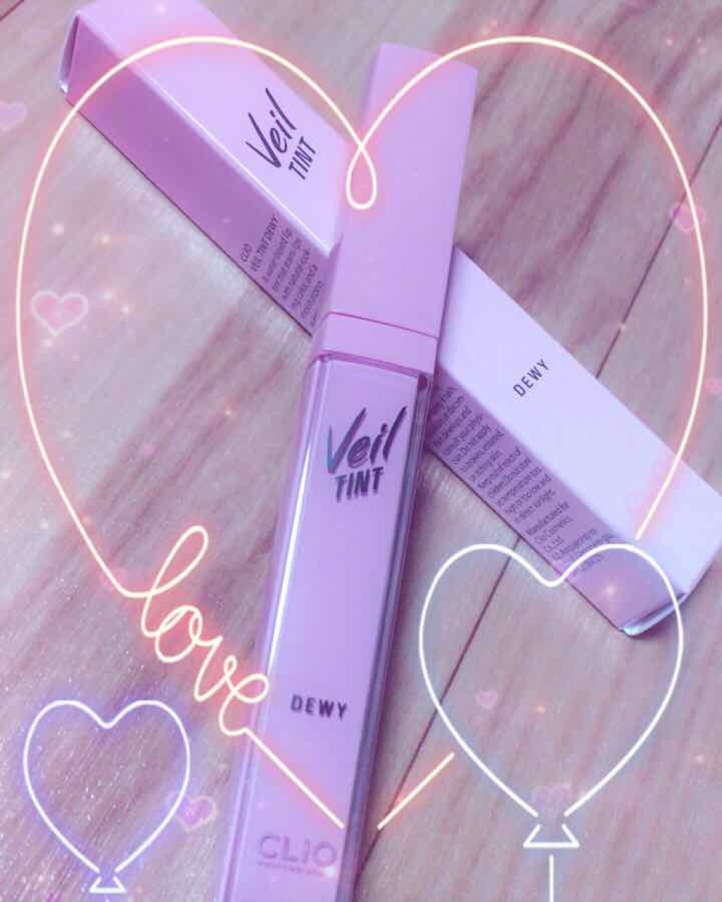 ベール ティント デューイ/CLIO/口紅を使ったクチコミ（1枚目）