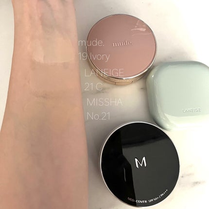 ハグクッション/mude/クッションファンデーションを使ったクチコミ(8枚目)