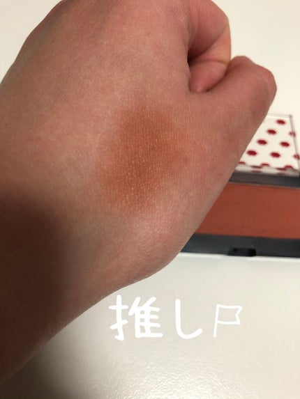 naomi for shu uemura グローオン F (レフィル)/shu uemura/パウダーチークを使ったクチコミ(3枚目)