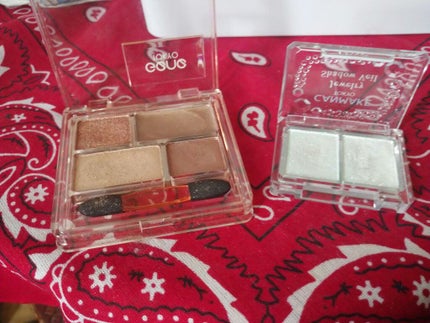 GENE TOKYO リラクシーアイシャドウ/DAISO/アイシャドウパレットを使ったクチコミ(1枚目)