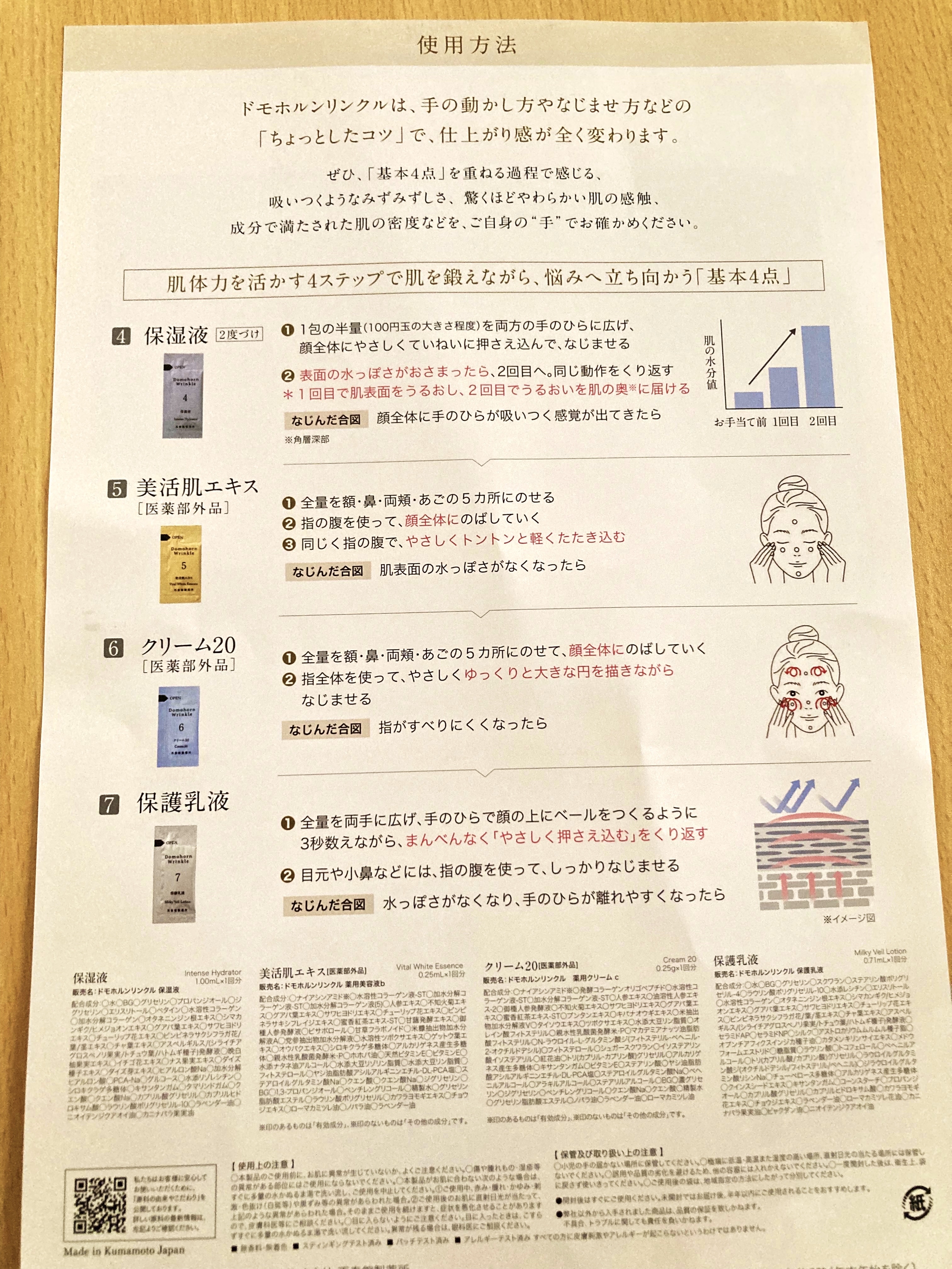 保湿液/ドモホルンリンクル/化粧水を使ったクチコミ（2枚目）