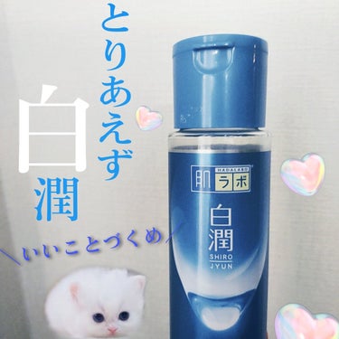 白潤 薬用美白化粧水 170ml（ボトル）/肌ラボ/化粧水を使ったクチコミ（1枚目）