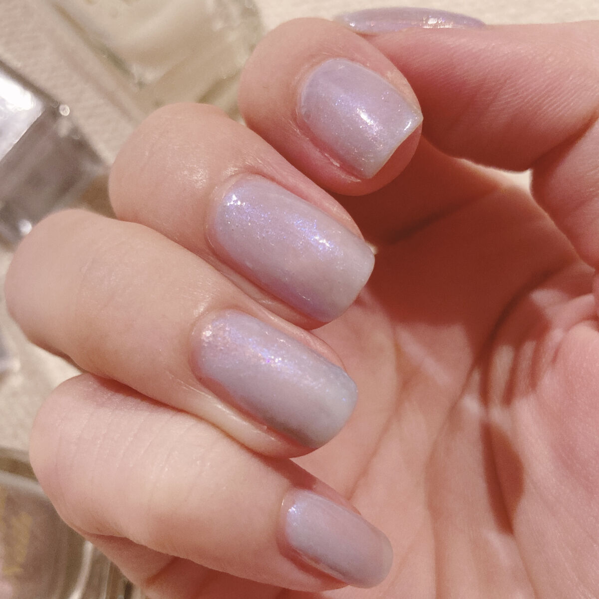 ガラスドロップジェルコート/MAJOLICA MAJORCA/ネイルトップコートを使ったクチコミ（1枚目）