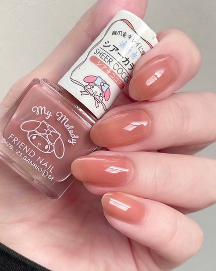 フレンドネイル(リニューアル品) /DAISO/マニキュアを使ったクチコミ(1枚目)