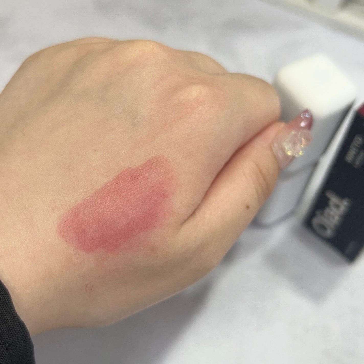 リップティーク/oiad/口紅を使ったクチコミ(3枚目)