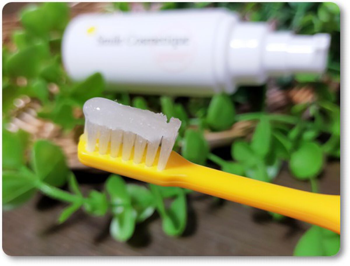 ホワイトニングペースト センシティブケア/Smile Cosmetique/歯磨き粉を使ったクチコミ(3枚目)