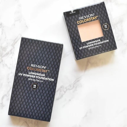 カラーステイ ロングウェア UV パウダー ファンデーション 02 オークル 20/REVLON/パウダーファンデーションの画像