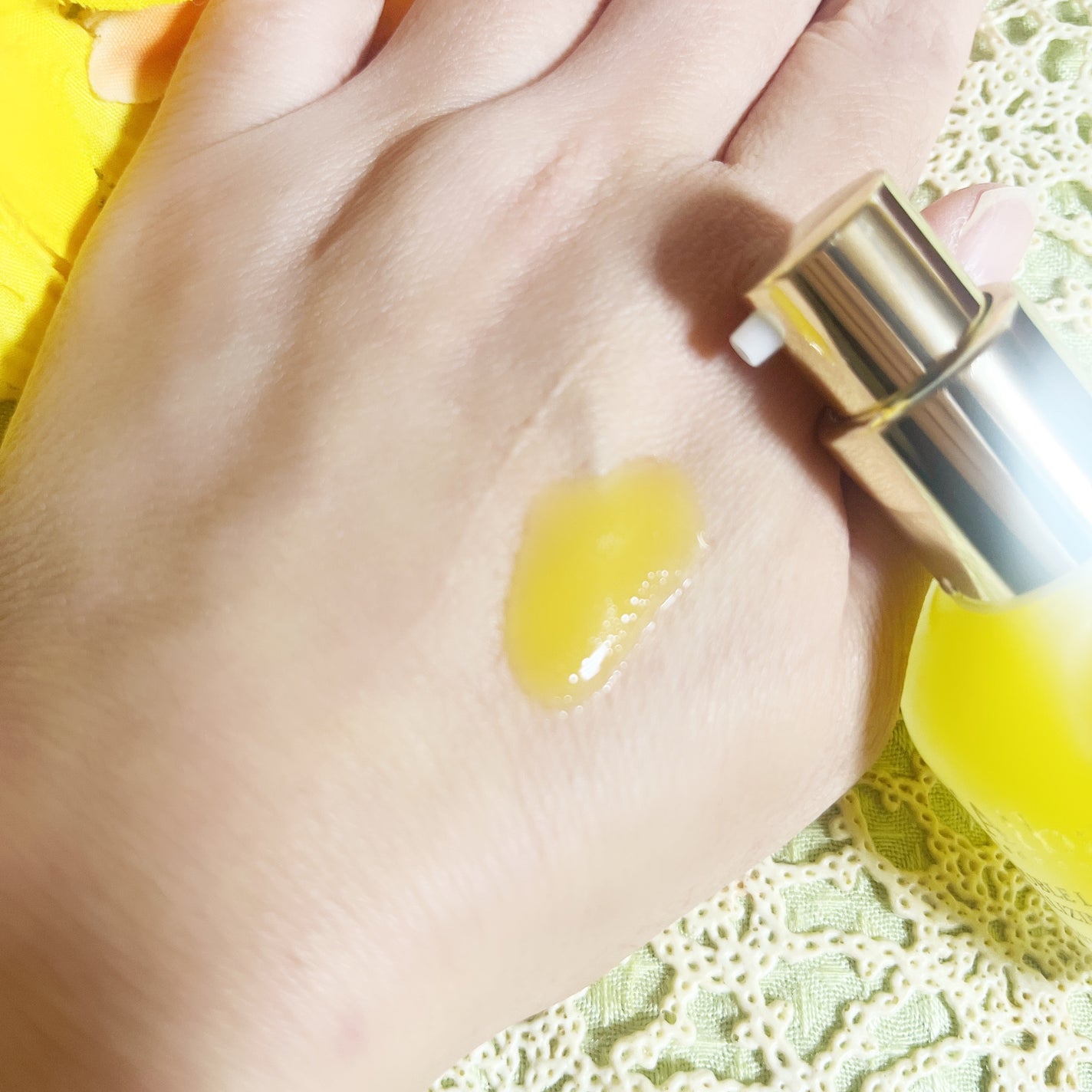 ホワイトトリュフダブルレイヤーリバイタライジングセラム/ダルバ/美容液を使ったクチコミ(3枚目)