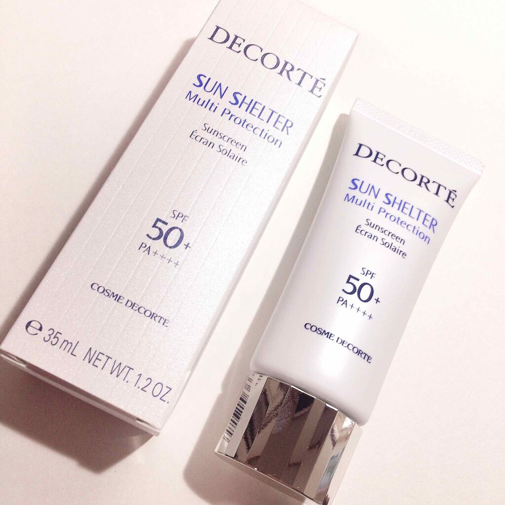 サンシェルター マルチ プロテクション/DECORTÉ/日焼け止めミルクを使ったクチコミ（2枚目）
