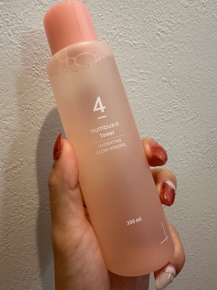 4番 ぴたっとメイクブースティングトナー/numbuzin/化粧水を使ったクチコミ(2枚目)