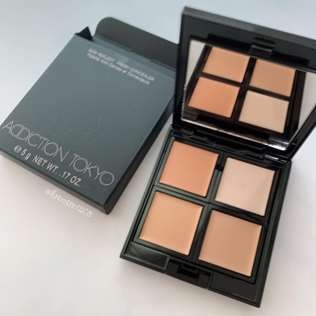 スキンリフレクト フレッシュ コンシーラー/ADDICTION/パレットコンシーラーを使ったクチコミ(1枚目)