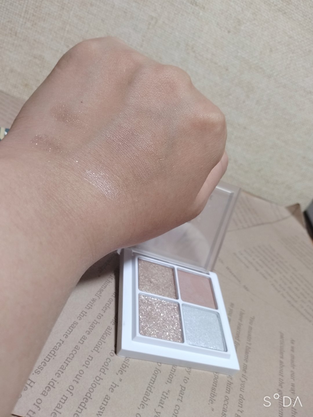 THE アイパレR/b idol/アイシャドウパレットを使ったクチコミ（2枚目）