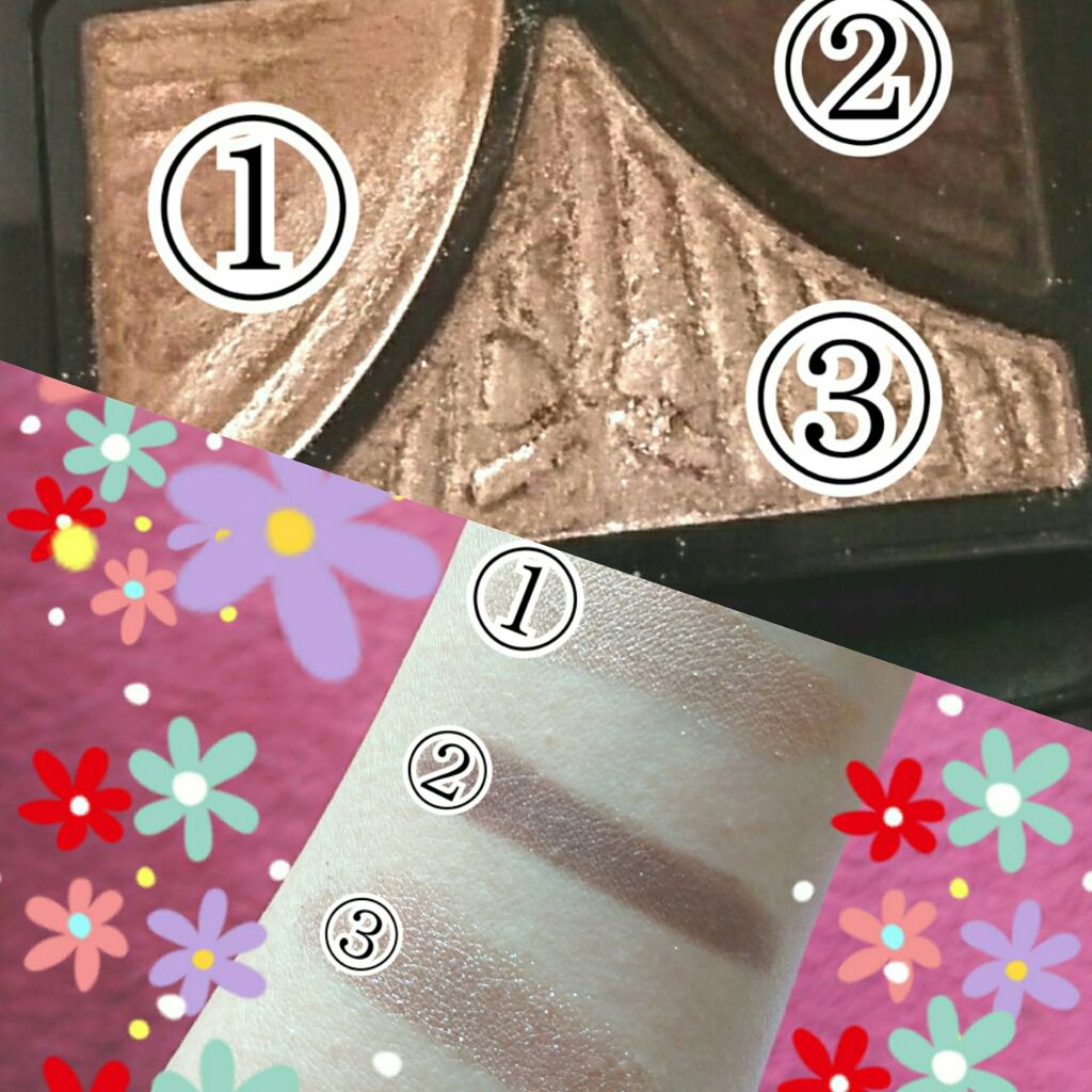 ジューシーピュアアイズ/キャンメイク/アイシャドウパレットを使ったクチコミ(2枚目)