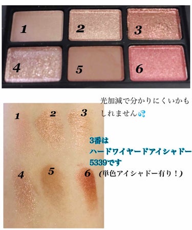 ナーズイスト ウォンテッド ミニアイシャドーパレット/NARS/パウダーアイシャドウを使ったクチコミ（3枚目）