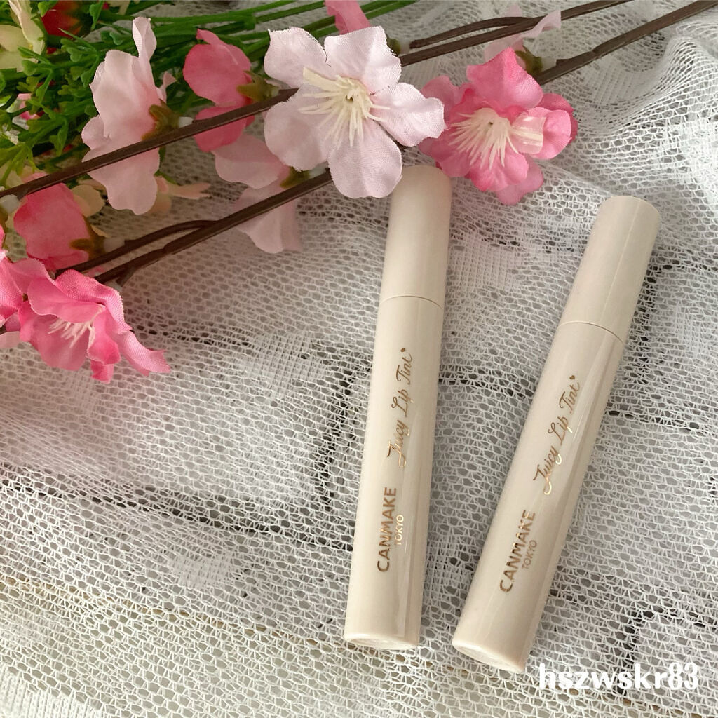 ジューシーリップティント/キャンメイク/口紅を使ったクチコミ（2枚目）