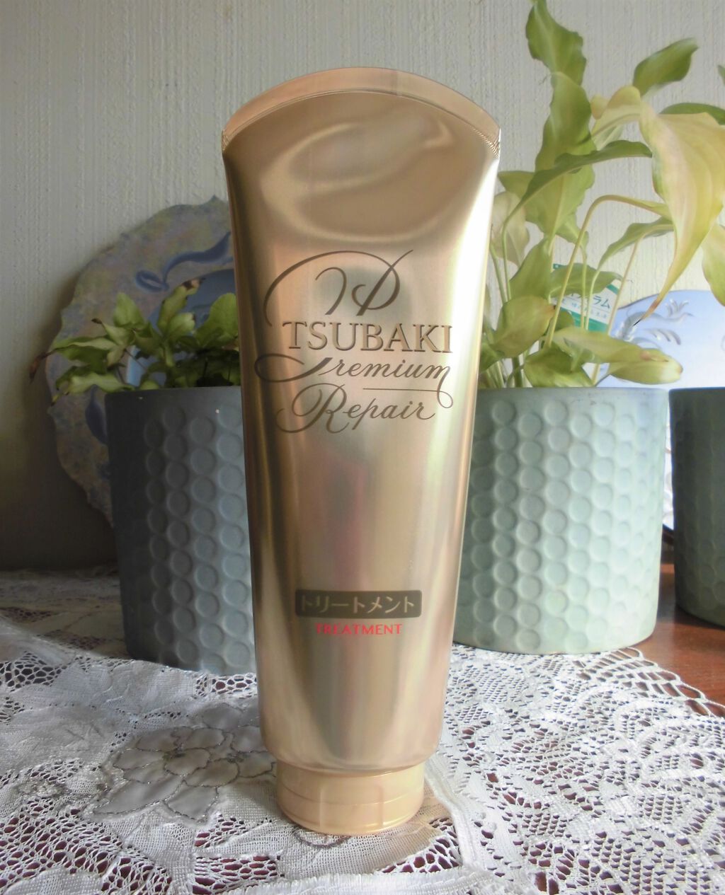 プレミアムリペア ヘアトリートメント/TSUBAKI/洗い流すヘアトリートメントを使ったクチコミ(3枚目)