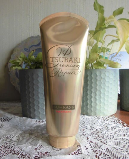 プレミアムリペア ヘアトリートメント/TSUBAKI/洗い流すヘアトリートメントを使ったクチコミ(1枚目)