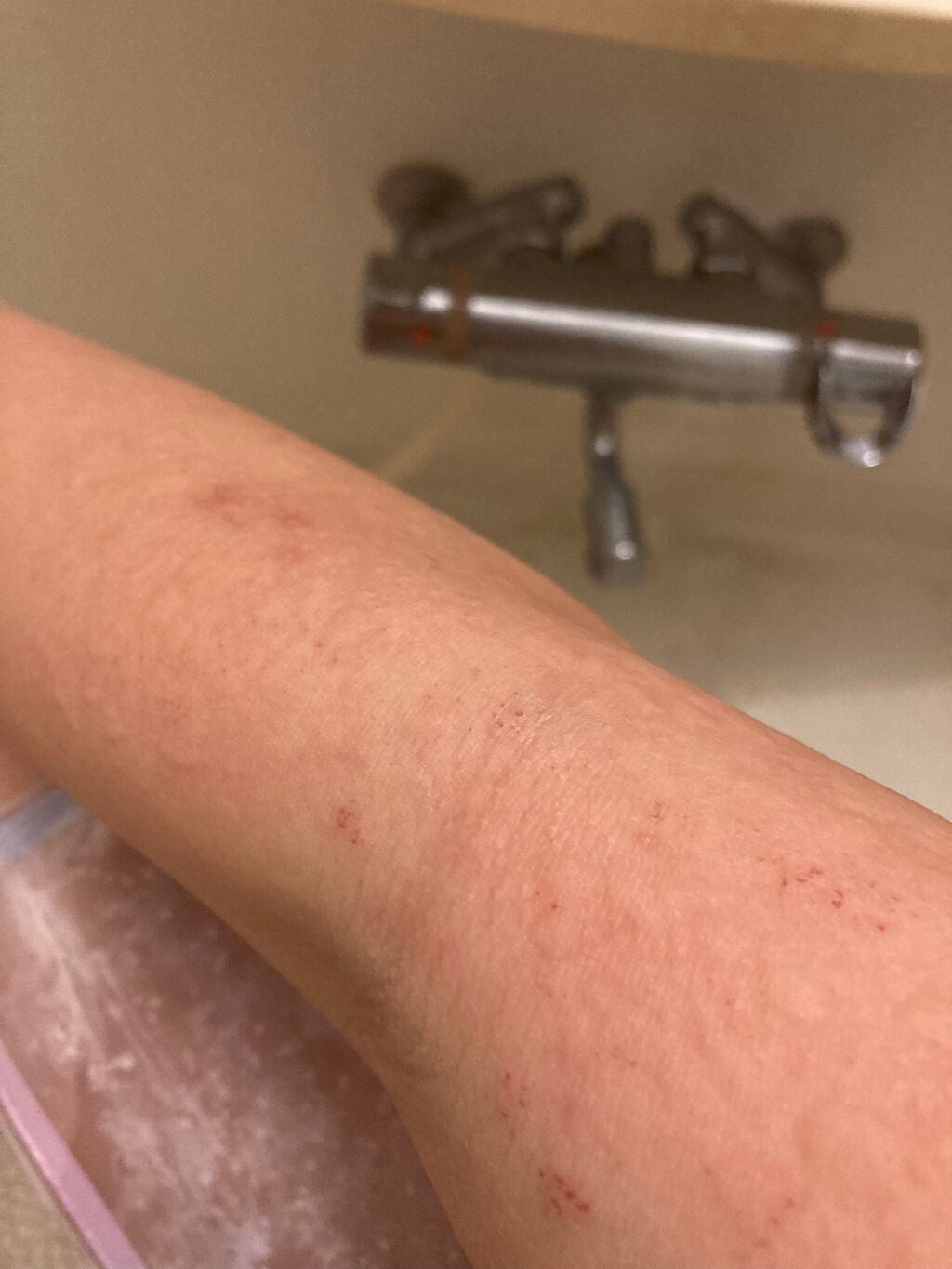 バスタイム除毛クリーム 敏感肌用/Veet/除毛クリームを使ったクチコミ(3枚目)