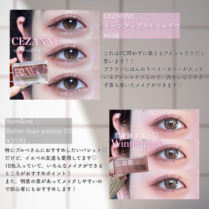 シャドウパレット/dasique/アイシャドウパレットを使ったクチコミ(2枚目)