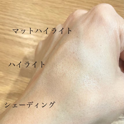 ハイライトシェーディングパレット/TIMAGE/パウダーハイライトを使ったクチコミ(2枚目)