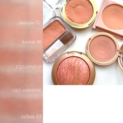 BAKED POWDER BLUSH/Milani Cosmetics/パウダーチークを使ったクチコミ(3枚目)