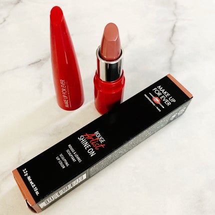 ルージュアーティスト シャインオン/MAKE UP FOR EVER/口紅を使ったクチコミ(6枚目)