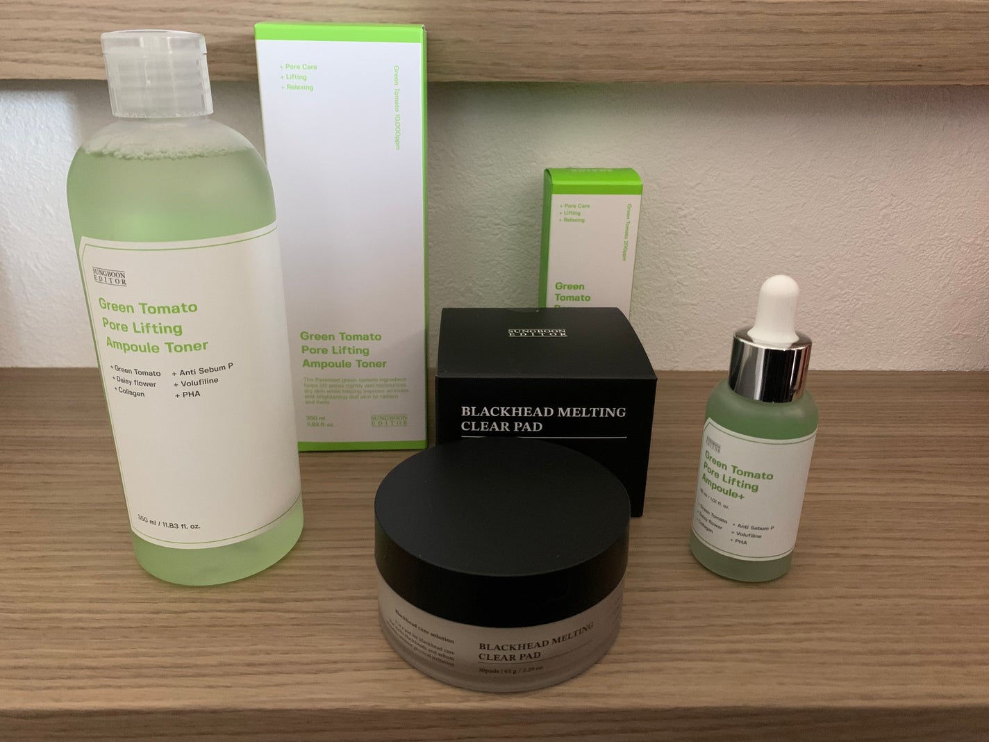 グリーントマトポアリフティングアンプル+/SUNGBOON EDITOR(成分エディター)/美容液を使ったクチコミ(3枚目)