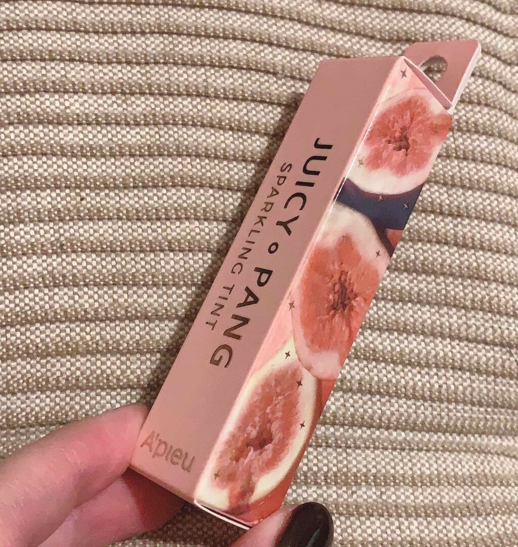 アピュー ジューシーパン スパークリングティント/A’pieu/口紅を使ったクチコミ(1枚目)