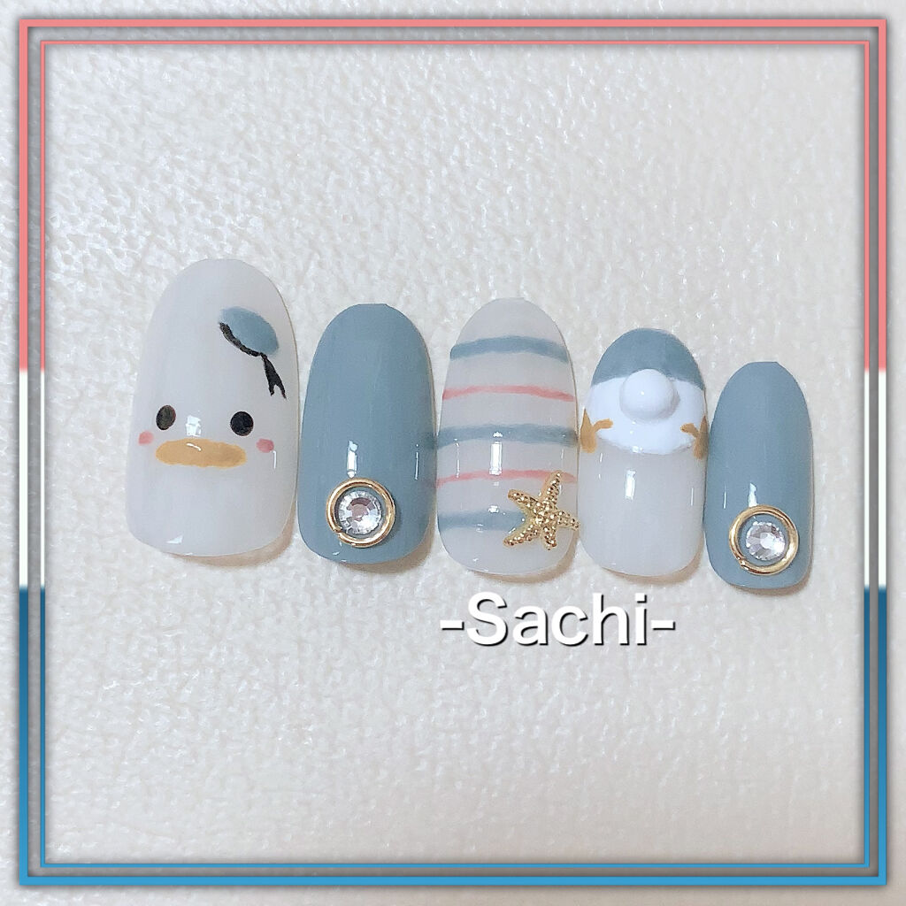 カラフルネイルズ 98 スウィートコーラル/キャンメイク/マニキュアを使ったクチコミ（3枚目）