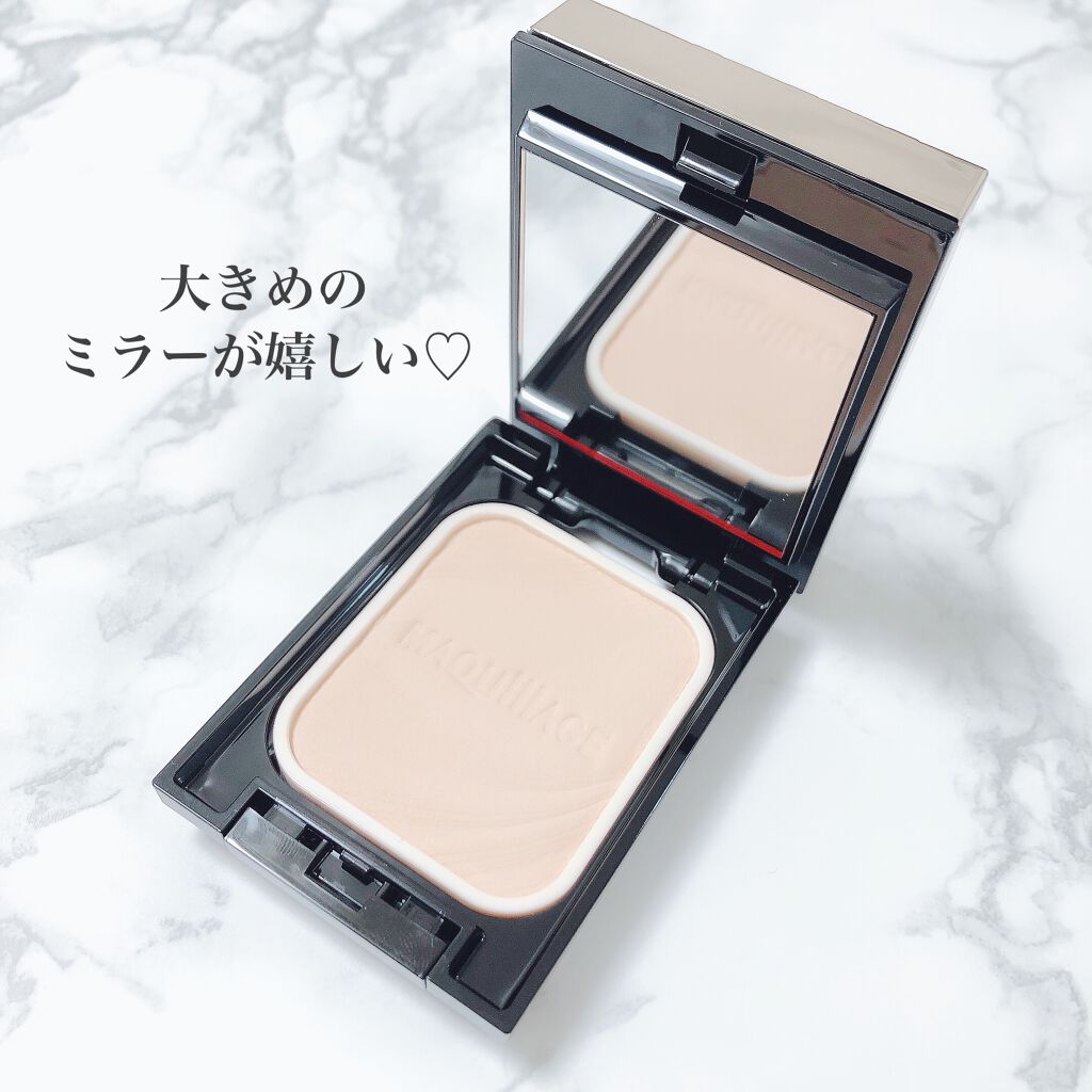 ドラマティックパウダリー EX/マキアージュ/パウダーファンデーションを使ったクチコミ（3枚目）